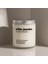 : White Jasmin : Cam Kavanozda Kokulu %100 Soya Mum (Yasemin, Beyaz Çay, Pudra, Ylang Ylang) 2