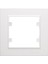 Beyaz Tekli Çerçeve - Priz ve Anahtar Için Uyumlu Çerçeve 2
