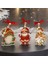 Boncuklu 3 Lü Yılbaşı Süsü Noel Babalar 1