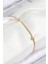316L Çelik Topcuk Model Gold Renk Kadın Bileklik - TJ-BB7845 1