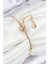 316L Çelik Topcuk Model Gold Renk Kadın Bileklik - TJ-BB7845 2