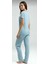 Viskon Kısa Kol Pijama TAKIM-8997 2