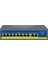 Novacom NVC-HIF0820GBL-C 8+2 Port Gigabit Uplink Poe Switch (250M Extend Modlu) 1