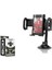HDX8001 Araç Telefon Tutucu Vantuz + Kıskaç Siyah Çok Renkli Cam Cn 1