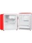 DB80RRE E Enerji Sınıfı 45 Lt Statik Retro Kırmızı Mini Buzdolabı Mekanik Kontrol ile 7