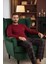 Luxury Thermal Erkek Pijama Takımı 9741 Kırmızı 5