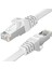 Ethernet Kablosu Cat6 3 Metre Yüksek Hız 1000MBPS 250MHZ Korumalı Beyaz Lan Uzun Network Kablosu 5