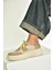 V274949109 Bej Kalın Tabanlı Spor Ayakkabı Sneakers 2
