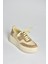 V274949109 Bej Kalın Tabanlı Spor Ayakkabı Sneakers 4