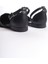 Monıca Tokalı Ortopedik Rahat Taban Taş Detaylı Kadın Babet Ayakkabı Cst - Siyah 4