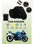 Siyah Suzuki Gsx-R 1000 Uyumlu Motor Branda, Koruyucu Örtü, Motosiklet Brandası 1