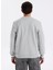 Bisiklet Yaka Gri Erkek Sweatshırt LVGMF5W312P7A Sweat Top Pullover 5