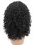 Siyah Yoğun Dalga Afro Dalga Tül Peruk 4