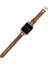 Apple Watch Uyumlu Deri Kordon 38-40-41MM Gt G19 Taba 3