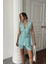 Keten Yelek - Şort Takım - Mint 1