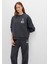 Mavi Logo Baskılı Antrasit Sweatshirt 1S10148-70087 2