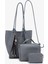 Kadın Suni Deri Gri Omuz Çanta 921 27080 Bn Cnt SK25-26 Grı 5