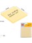 Yapışkanlı Not Kağıdı Pastel Renk 75X75 mm (100 Adet) Sarı Renk 4 Adet Fiyatıdır 1