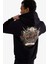 Boxy Fit Kapüşonlu Sırt Baskılı Sweatshirt F2104AX25AU 1
