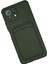 Xiaomi Mi 11 Kılıf Kelvin Kartvizitli Silikon - Koyu Yeşil (K95) 2