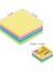 Yapışkanlı Not Kağıdı Pastel Renk 75X75 mm (4 Renk x 75 Adet) 1