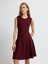 Kolsuz Triko Elbise Bordo 12445593000 2