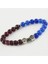 Bordo Mavi Doğaltaşlı Bileklik 1
