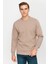 Erkek Camel Bisiklet Yaka Sweatshirt 6