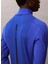 Dik Yaka Saks - Mavi Erkek Sweatshırt LVGMF4K210C66 Wo - 1/4 Zıp Ls 4