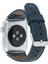 Apple Watch Uyumlu Deri Kordon 38-40-41MM Snb Lacivert 2