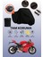 Siyah Arka Çanta Uyumlu Ducati Panigale V4 Sp Uyumlu Motosiklet Brandası, Koruyucu Örtü 1
