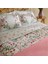 Home Madison %100 Pamuk Çift Kişilik Nevresim Pike Takımı Pembe 3