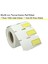 80X38 mm Karton Termal Raf Reyon Etiketi Sarı Çerçeveli 1 Rulo: 1000 Adet Etiket 1 Koli: 50 Rulo Etiket 3