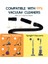 Evcil Hayvan Bakım Seti, Köpek Fırçası Vakum Aparatı, Uzatma Borulu Tüy Dökme Fırçası ve Çoğu Yuvarlak Elektrikli Süpürge Için (Yurt Dışından) 4