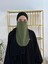 Iç Pece Baglamalı ,hijab ,nikap Yeşil Renk 2