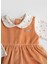 Organik Carol Elbise Turuncu 3