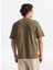 Yuvarlak Yaka Haki Erkek T-Shirt 261 Lcm 242001 Hevass Haki 5