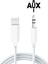Lightning Aux 3.5mm 1metre Kablo Jack Dönüştürücü Aparat Iphone 7 8 x 11 12 13 Uyumlu Ses Otg Kablo 1