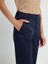 Paçası Yırtmaçlı Yandan Cepli Pantolon Lacivert 15326539168 4
