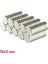 N35 12X2 mm Neodyum Mıknatıs 50 Adet, Yuvarlak, Nikel Kaplamalı Kaliteli ve Dayanıklı Ürün 1