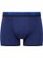 3'lü Paket, Erkek Boxer, Pamuklu, Lacivert-Saks 3
