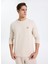 Yuvarlak Yaka Bej Erkek Sweatshırt 261 Lcm 241031 Lecosa Bej 1