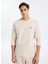 Yuvarlak Yaka Bej Erkek Sweatshırt 261 Lcm 241031 Lecosa Bej 3