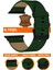 apple watch 1/2/3/4/5/6/se/7/8/9 (38-40-41mm) seri 10 /11 (42mm) uyumlu crazy deri saat kordonu kayışı l10hwc-yesıl-black 1
