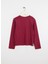 Payetli Bordo Kız Çocuk T-Shirt 3I1XC10QJ 2
