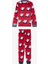 Kırmızı Erkek Çocuk Araba Desenli Pijama Takımı 1