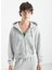 Gri Kadın Sweatshırt EVO03BH25GRCLCH 2