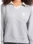 Gömlek Yaka Baskılı Gri Kadın Sweatshırt Guess Jeans Kadın Sweatshirt 3