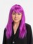 Fuşya Renk Peruk 1