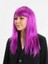 Fuşya Renk Peruk 3